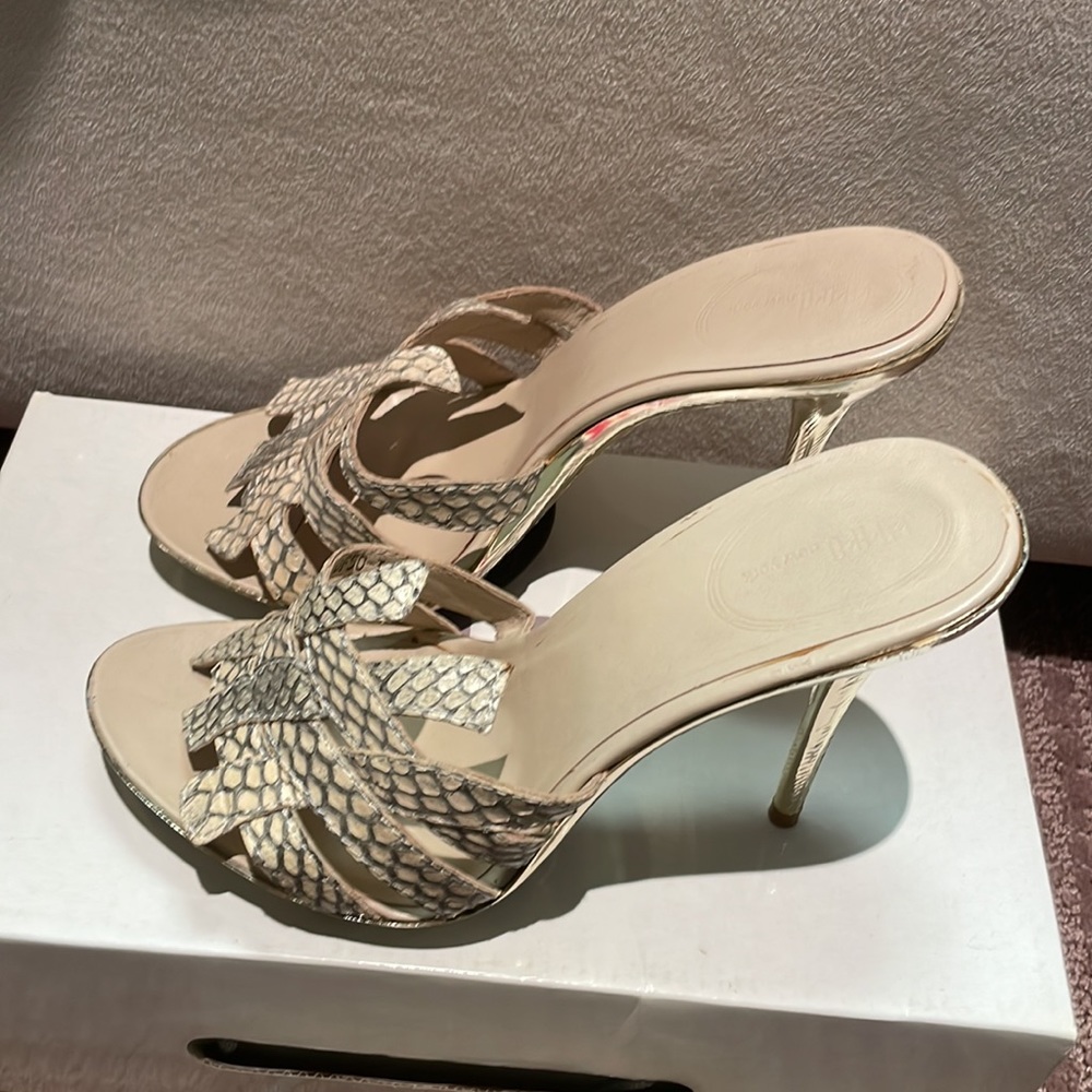 Python Cage Style High Heels Size 6 - image 2